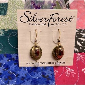 Silver Forest Earrings